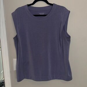 Athleta Lavender Sleeveless Top